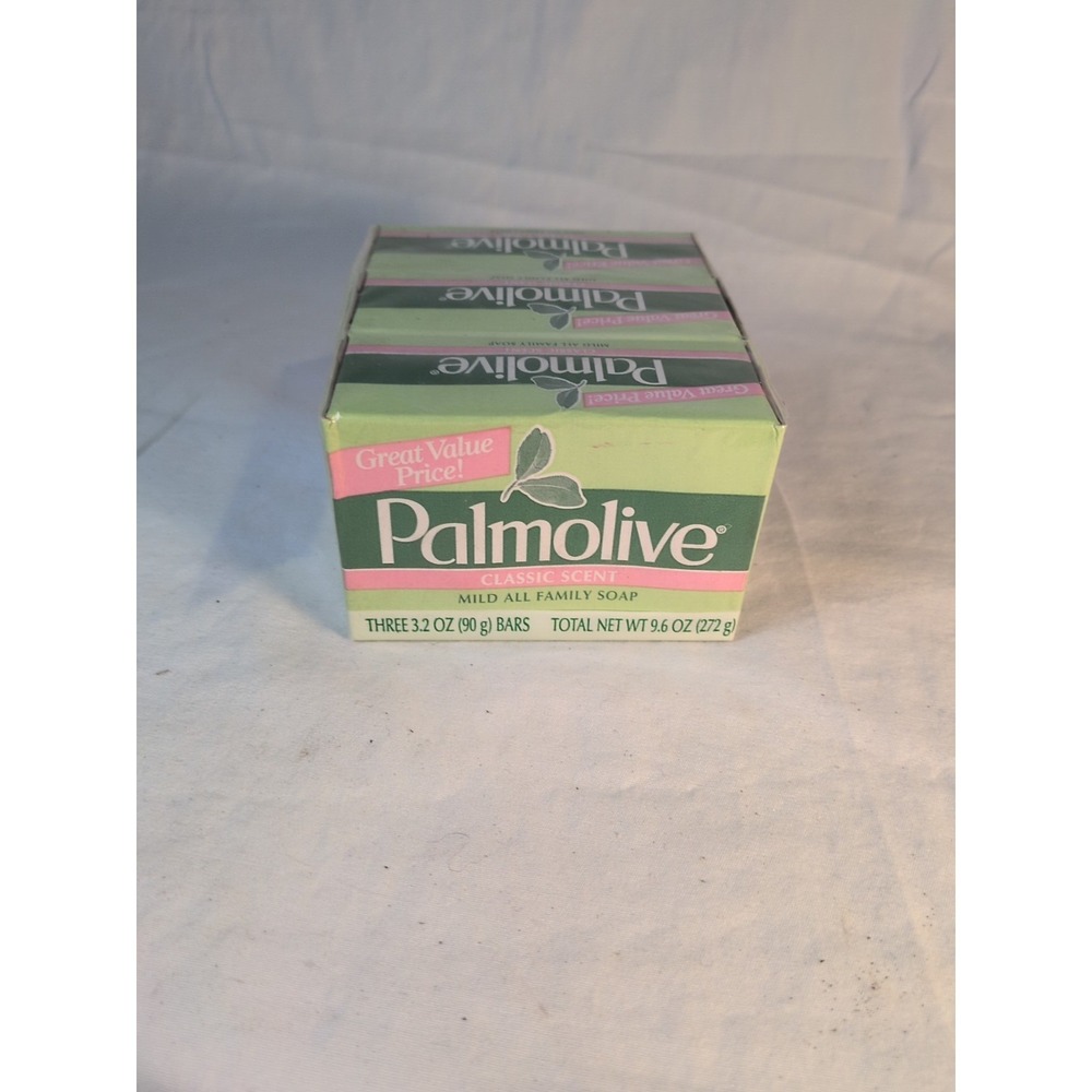 vintage palmolive bar soapVintage Palmolive Classic Scent Soap Bars Lot of 3 Pac